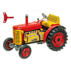 Traktor ZETOR červený – plastové diskmi kolies